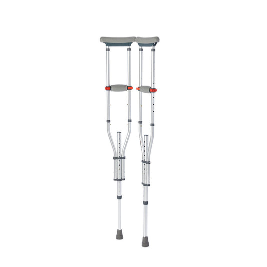 UNIVERSAL HEIGHT ADJUSTABLE CRUTCHES, PAIR